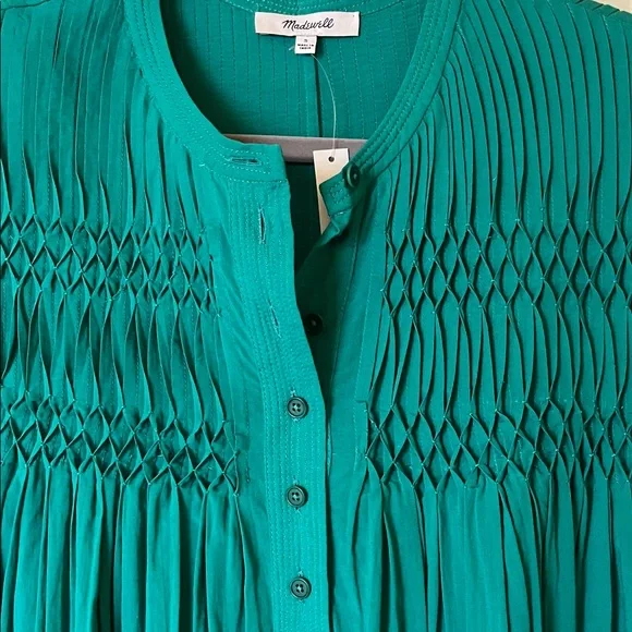 Madewell smocked dress - Picture 1 of 4